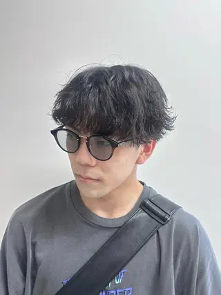 ショート パーマ メンズ いちか🎀 COQUのヘアスタイル