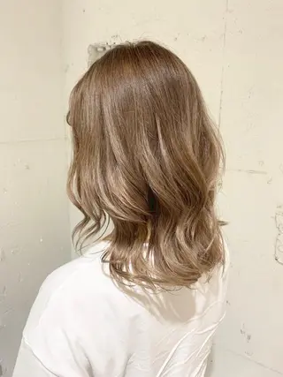 ミディアム カラー 💈平島 拓也💈のヘアスタイル
