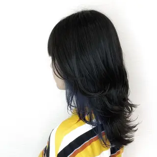 セミロング カラー collet矢島/ ブリーチ指名No.1のヘアスタイル