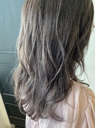 ロング カラー メンズ&ショート LEA山村真史のヘアスタイル