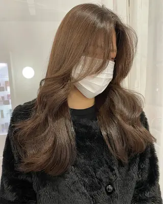 ロング カラー 韓国/レイヤー NOISM天王寺のヘアスタイル