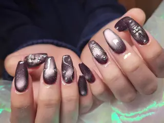 ネイル 💜bora .のネイルデザイン