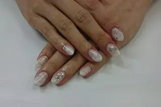 ミディアム ネイル nail salon Blancのネイルデザイン