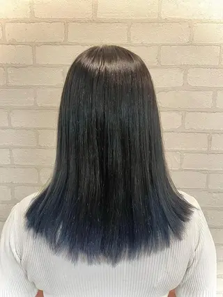 ミディアム カラー 🐤 こじま🐤のヘアスタイル