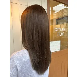 セミロング カラー 東京 千駄ヶ谷🫧 hiyori🫧のヘアスタイル