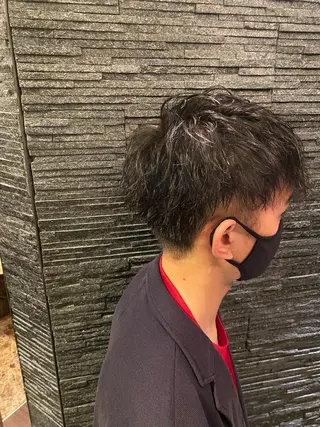 ミディアム 齋藤 大晟のヘアスタイル