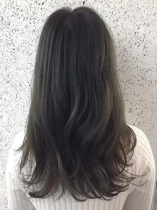 ロング カラー パーマ ヘアアレンジ ✨ハイクオリティ✨ 山本香也のヘアスタイル