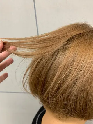 ショート カラー Silk-lei【銀座店】所属・銀座/美髪縮毛矯正 /髪質改善/山本翔華のヘアスタイル