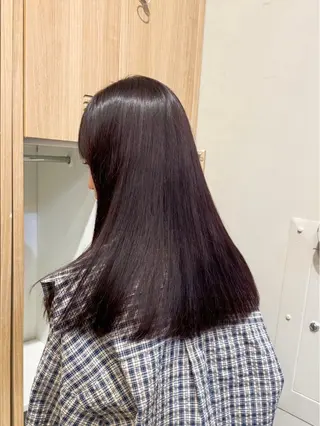 セミロング LOREN＋透明感 オリーブhirokoのヘアスタイル