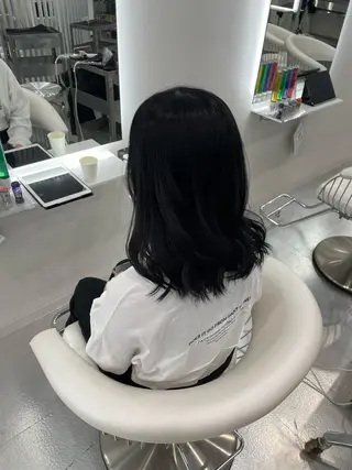 カラー 野崎 孝章のヘアスタイル