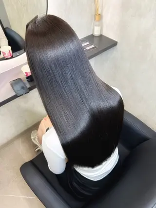 ロング カラー 新宿/美髪矯正 髪質改善/韓国風山本のヘアスタイル