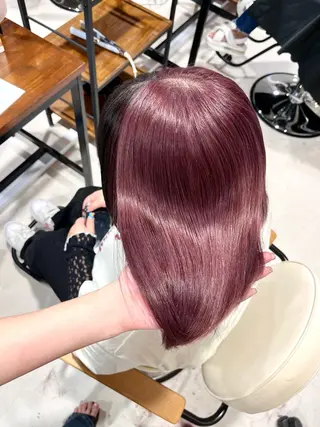 ミディアム amoretto 天文館店🎀ひなのヘアスタイル