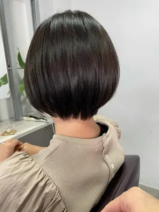 ショート 【レイヤーカット】 関根【コテ巻パーマ】のヘアスタイル