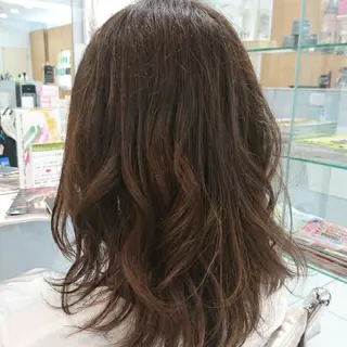ミディアム カラー 仲村 友孝のヘアスタイル