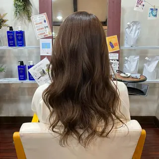 ミディアム カラー Well‘s黒木🌿 レイヤー💎寒色のヘアスタイル