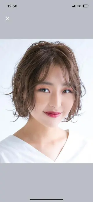 ショート パーマ hatena 🫧のマツエク・マツパデザイン