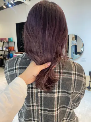 ロング Juri /暖色カラーのヘアスタイル