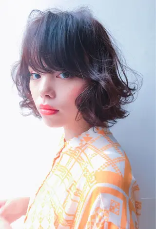 パーマ 似合わせカット🌷関 郁美🌷のヘアスタイル