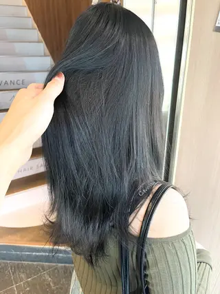 ロング カラー ヘアアレンジ 【暗め透明感カラー】 【インナー】小島良太のヘアスタイル