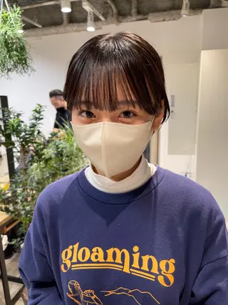 ショート KAZUKI新宿 カット　パーマのヘアスタイル