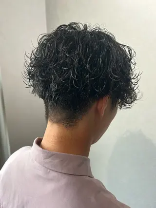 パーマ メンズ メンズパーマ専門店 【店長】⚜️イチカワのヘアスタイル