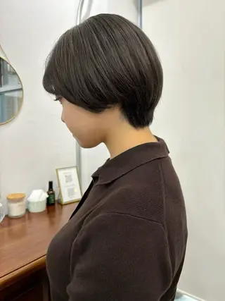 ショート カラー paige_.hair所属・蛭町 遥香のヘアスタイル