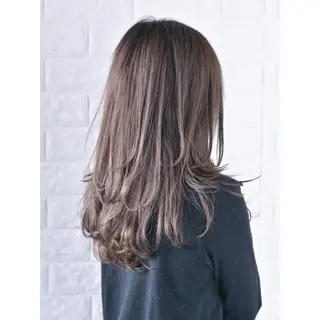 ミディアム カラー KIZU 髪質改善 オカルト怪談のヘアスタイル