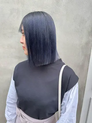 ミディアム 【店長】Lond山本 大輔のヘアスタイル