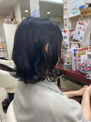 ショート 縮毛矯正専門店　美容室ハース所属・ウィリアム シュウのヘアスタイル
