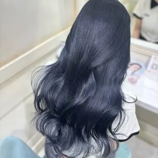 セミロング 💖ダブルカラー/ ケアカラー/レナ💖のヘアスタイル