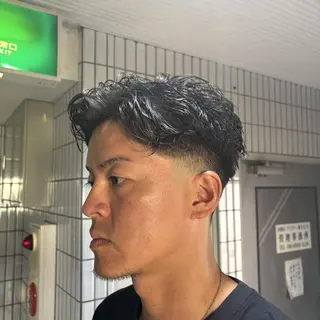 メンズ 田渕 涼のヘアスタイル
