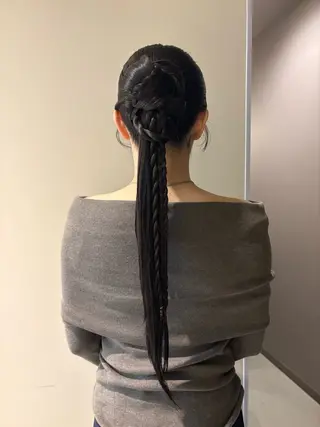 ロング ' RYOKAのヘアスタイル
