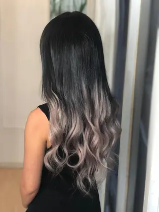 ロング カラー 韓国カラーエクステ 👑代表渡部雅己👑のヘアスタイル
