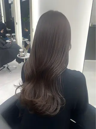 ロング カラー 心斎橋/ブリーチなし 髪質改善/レイヤーのヘアスタイル