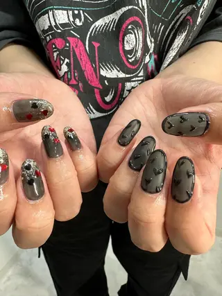 ネイル 個性派ネイル 🌼 ハルカ ♡のマツエク・マツパデザイン