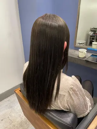 ロング カラー 🌿長尾俊汰🌿 透明感カラーのヘアスタイル