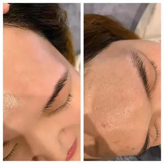 アイブロウ SHIKI モリンガ蒸し/水光肌のエステ・リラクイメージ