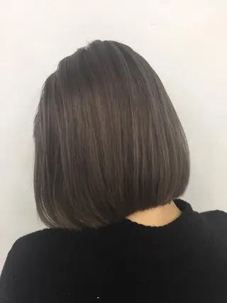 ミディアム カラー 岩崎 裕司のヘアスタイル