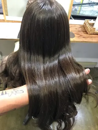 セミロング カラー 💎髪質改善💎 デザイナーshinのヘアスタイル