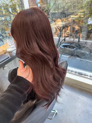 ロング カラー Misora/ボブ/ レイヤー/艶カラーのヘアスタイル