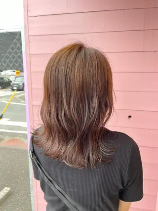ミディアム カラー 【史上最高】口コミ No.1/ナツキのヘアスタイル