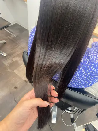 ロング カラー SALOWIN銀座Suite所属・長谷川 なつみのヘアスタイル
