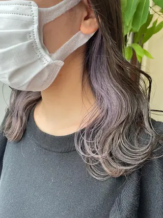 カラー 【店長】インナー指名 No.1戸塚優思のヘアスタイル