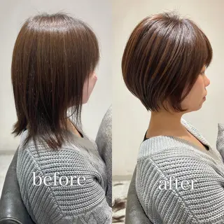 ショート カラー 🌟イメチェン美容師 🌟清水 大輝のヘアスタイル