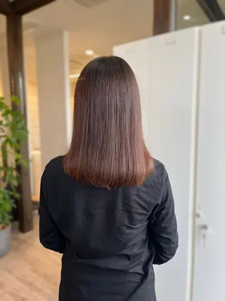 ミディアム 松島 綾子のヘアスタイル