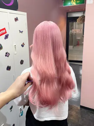 ロング カラー ハイトーン/ブリーチ /hikaruのヘアスタイル