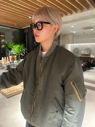 ショート 井上 翠月のヘアスタイル