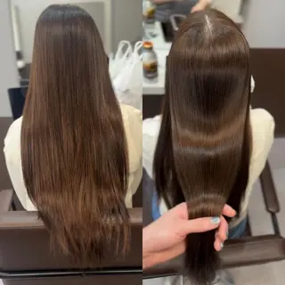 ロング 💎艶髪💎縮毛矯正 /髪質改善/ひかるのヘアスタイル