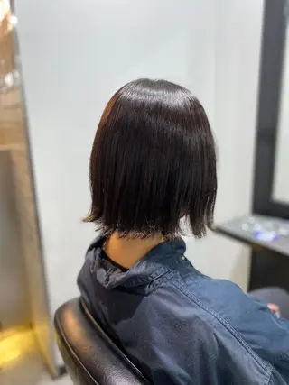 ショート カラー ヨシダ フミノリのヘアスタイル