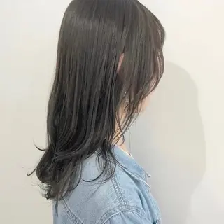 ミディアム カラー お洒落パーマ/ 艶カラー/michiのヘアスタイル